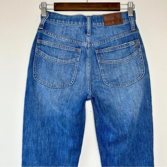 Madewell The Perfect Vintage Jean Silverleaf Wash Retro Pocket Edition Size 24 - Picture 10 of 11